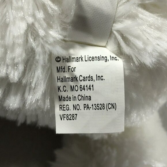 Hallmark Beary Huggable Bear Plush Soft Toy Valentine Love Red Bow Hug Cuddle - Picture 9 of 10